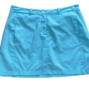 🍀3 for $25🍀 Maggie Lane Turquoise and White Checked Skort Size 12